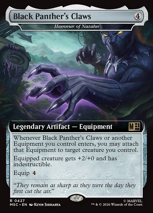 MSC: Black Panther's Claws (Extended Art)
