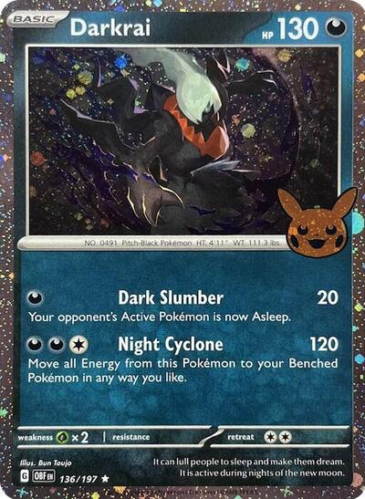 TTBB24: Darkrai (Cosmos Holo) (Holofoil)