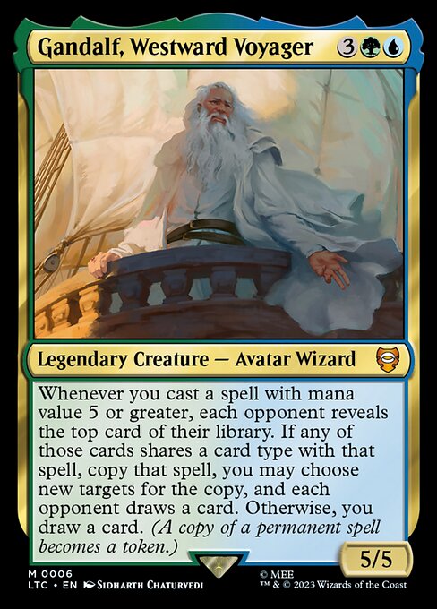 LTC: Gandalf, Westward Voyager (Foil)