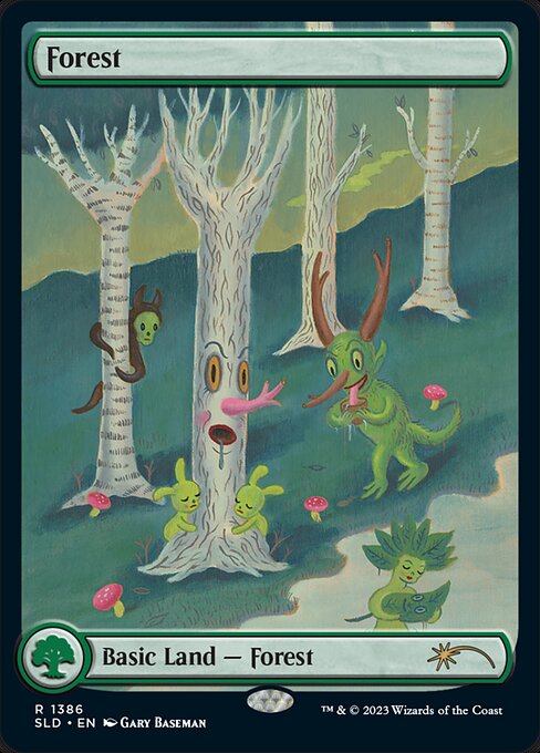 SLD: Forest (1386) (Foil)