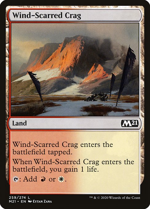 M21: Wind-Scarred Crag (Foil)