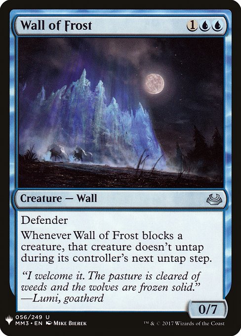 PLST: Wall of Frost
