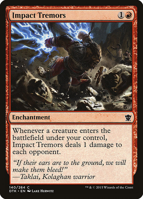 DTK: Impact Tremors (Foil)