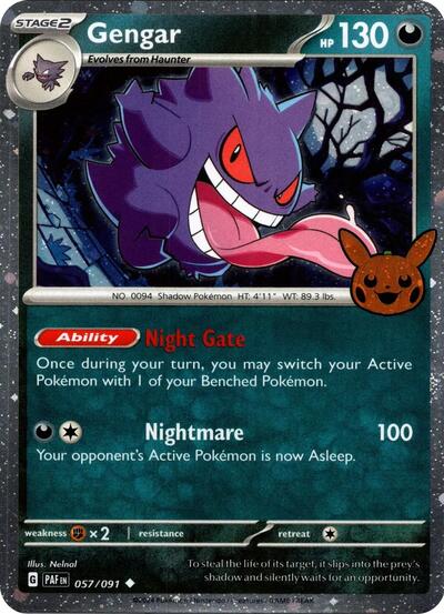 TTBB24: Gengar (Cosmos Holo) (Holofoil)