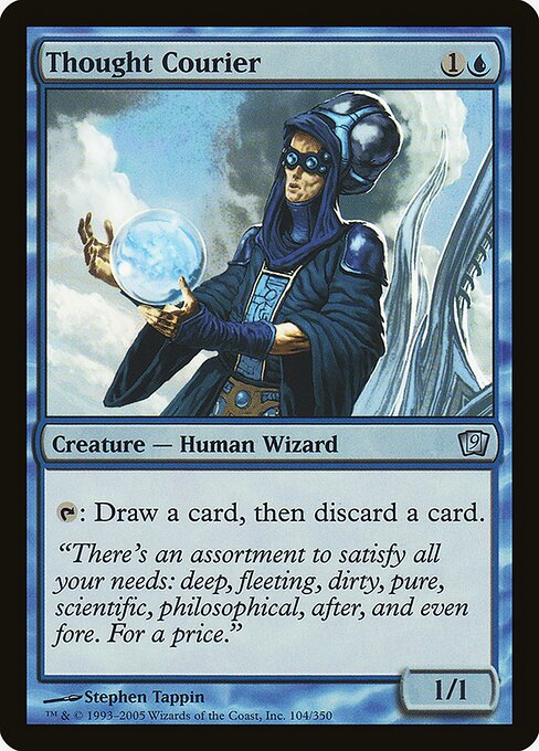 9ED: Thought Courier (Foil)