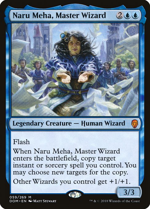 DOM: Naru Meha, Master Wizard (Foil)