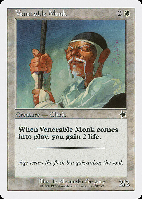S99: Venerable Monk