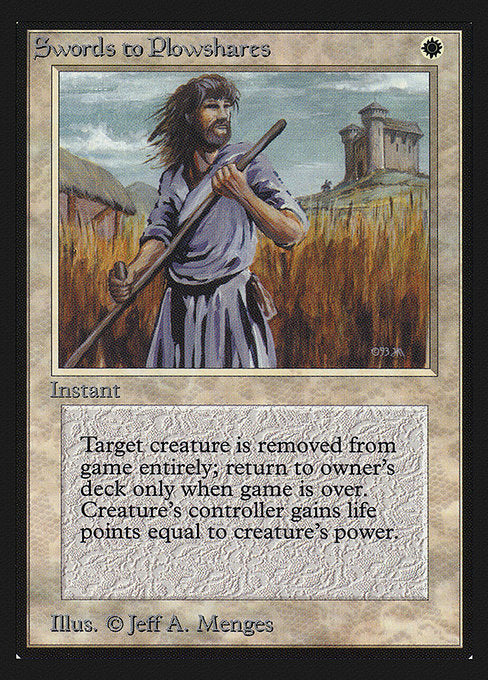 CED: Swords to Plowshares (CE)