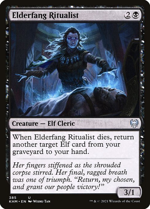 KHM: Elderfang Ritualist (Foil)