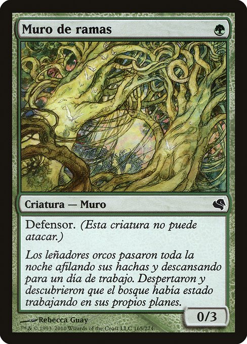 PS11: Wall of Wood (Spanish) - "Muro de ramas"