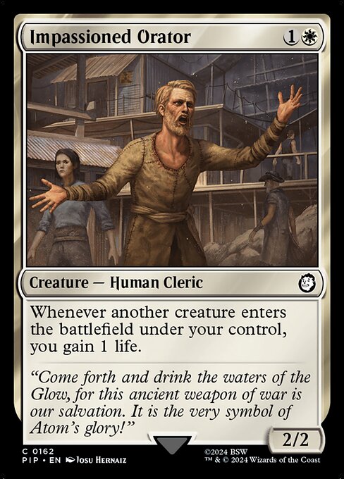 PIP: Impassioned Orator (Foil)