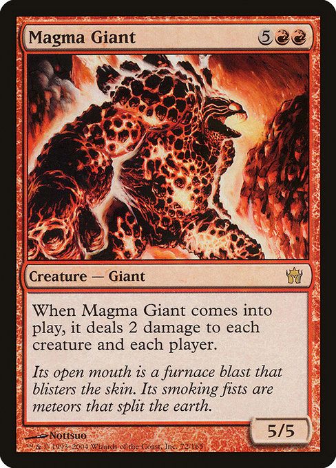 5DN: Magma Giant (Foil)