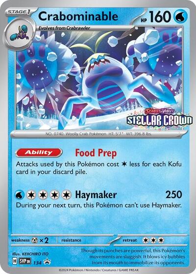 SVP: Crabominable - 134 (Holofoil)