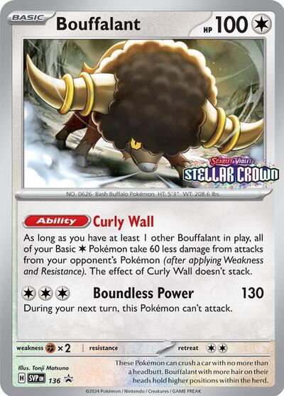 SVP: Bouffalant - 136 (Holofoil)