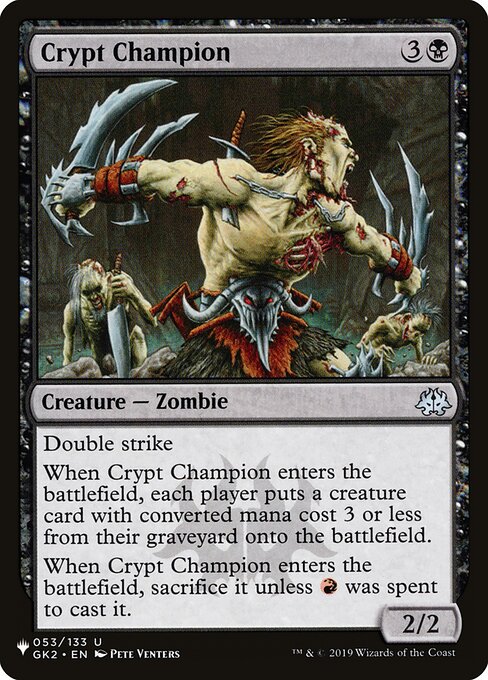 PLST: Crypt Champion