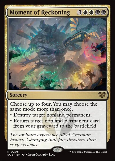 SOS: Moment of Reckoning
