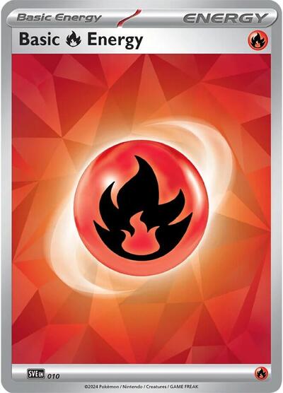 SVE: Basic Fire Energy - 010 (Holofoil)