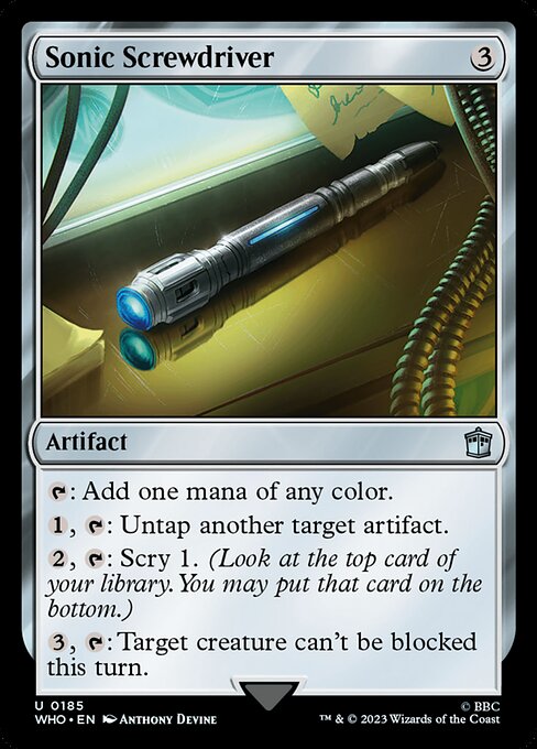 WHO: Sonic Screwdriver (0185)