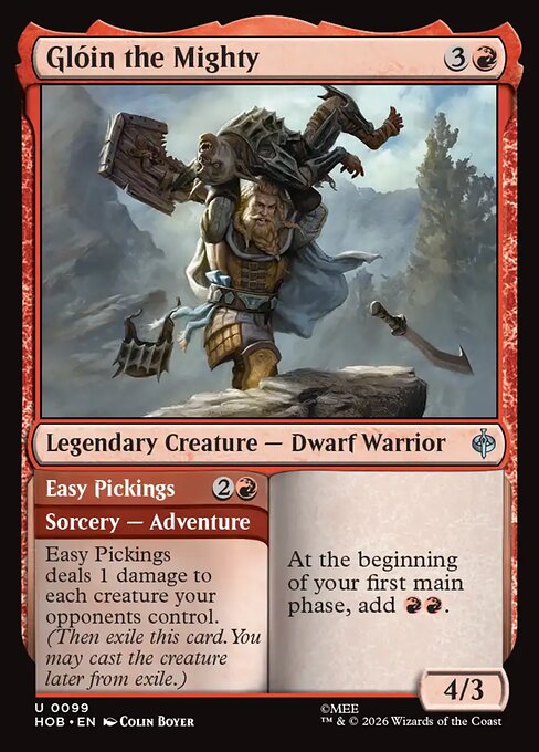 HOB: Gloin the Mighty (Foil)