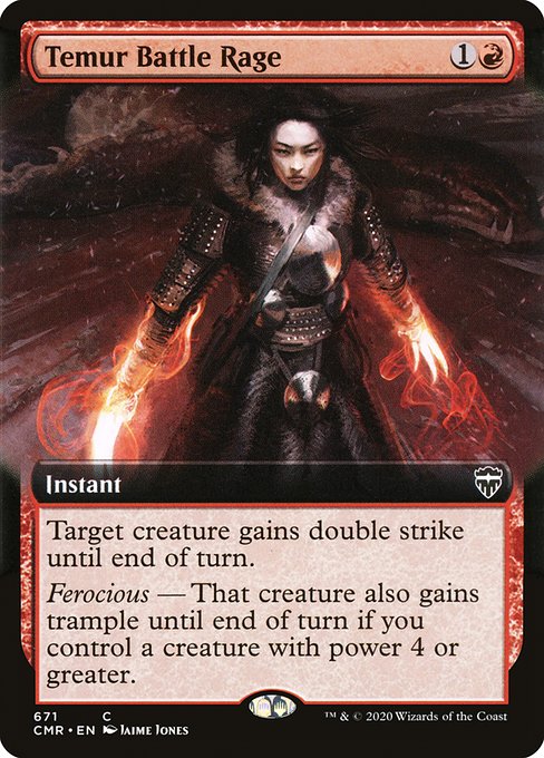 CMR: Temur Battle Rage (Extended Art)