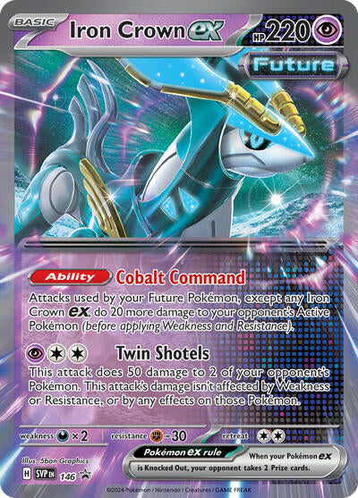 SVP: Iron Crown ex - 146 (Holofoil)