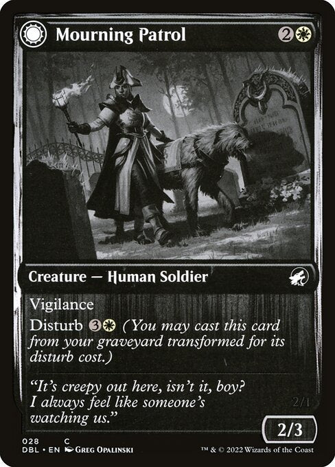 DBL: Mourning Patrol