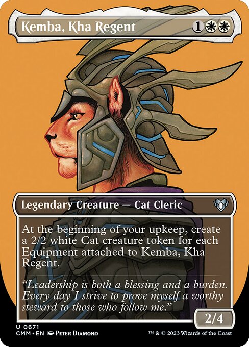 CMM: Kemba, Kha Regent (Borderless) (Foil)
