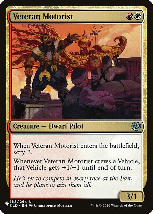 PLST: Veteran Motorist