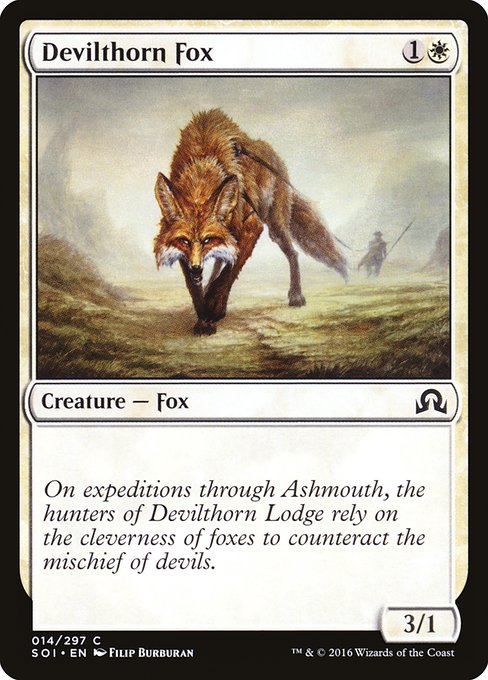 SOI: Devilthorn Fox (Foil)