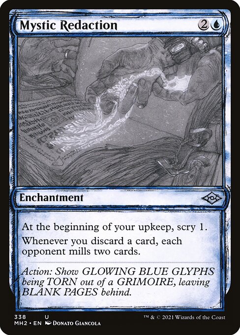 MH2: Mystic Redaction (Showcase) (Foil)