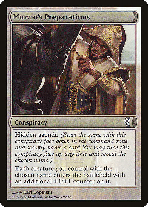 CNS: Muzzio's Preparations (Foil)