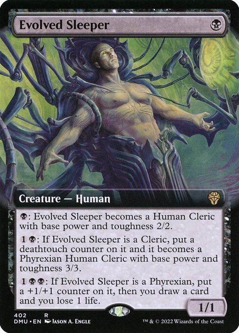 DMU: Evolved Sleeper (Extended Art) (Foil)
