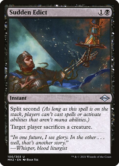MH2: Sudden Edict (Foil)