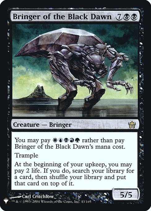 PLST: Bringer of the Black Dawn (Foil)