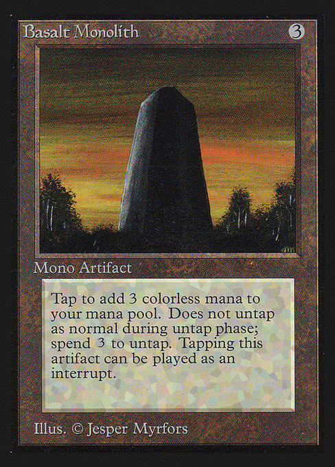 CEI: Basalt Monolith (IE)
