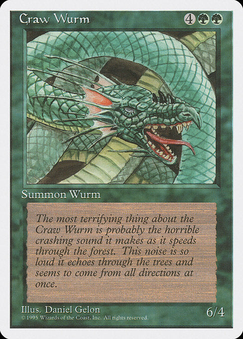 4ED: Craw Wurm