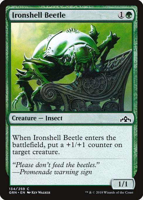 GRN: Ironshell Beetle (Foil)
