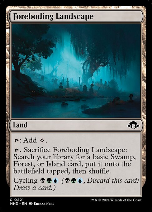 MH3: Foreboding Landscape (Foil)