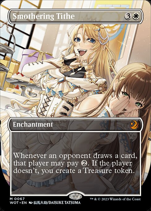 WOT: Smothering Tithe (Anime Borderless) (Foil)