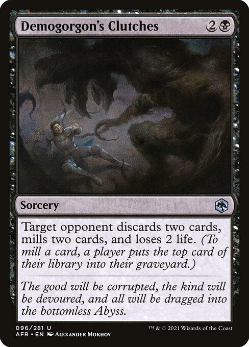 AFR: Demogorgon's Clutches (Foil)