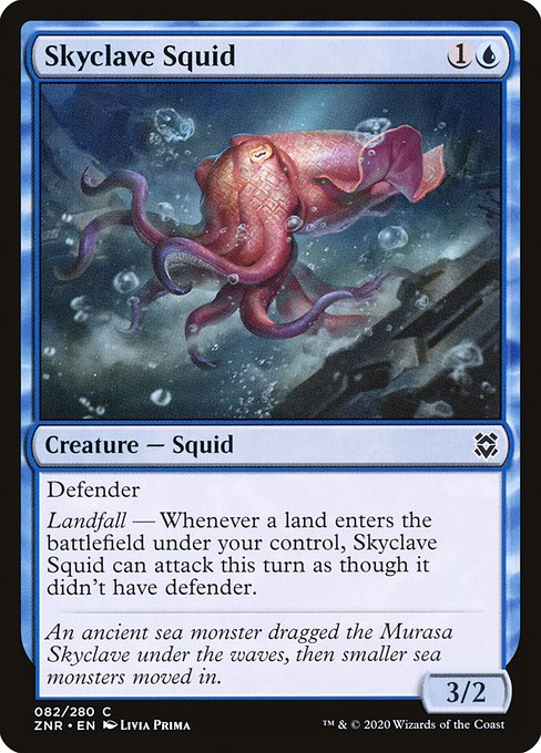 ZNR: Skyclave Squid (Foil)