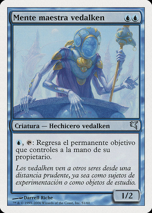 PSAL: Vedalken Mastermind (Italian) - "Genio Vedalken"