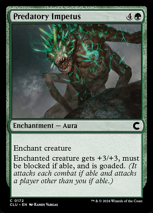 CLU: Predatory Impetus
