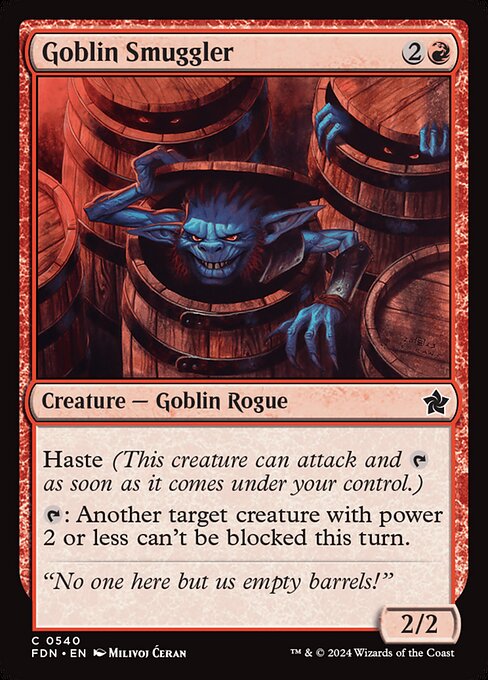 FDN: Goblin Smuggler