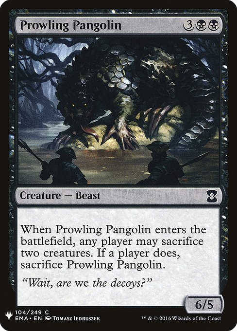PLST: Prowling Pangolin