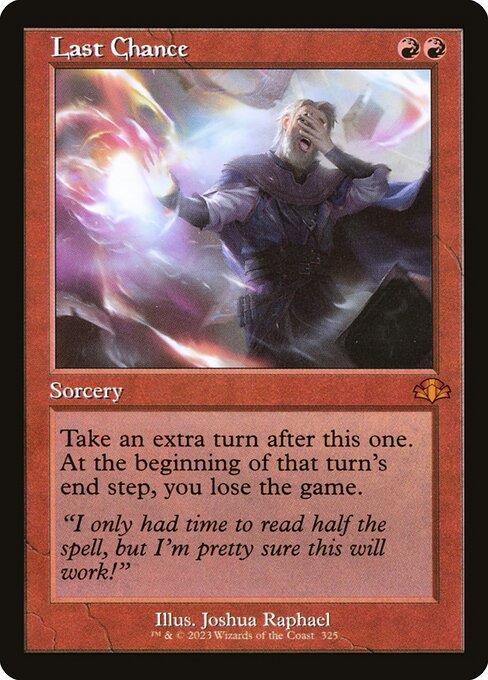 DMR: Last Chance (Retro Frame) (Foil)