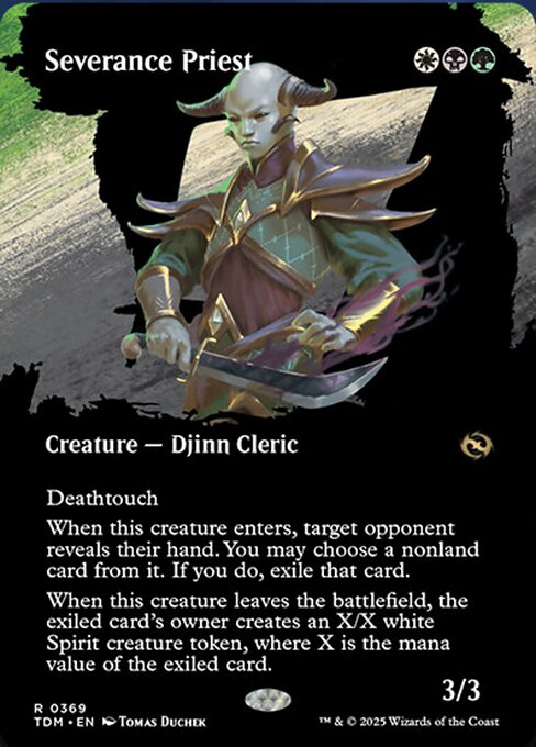TDM: Severance Priest (Borderless) (Foil)