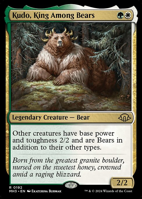 MH3: Kudo, King Among Bears (Foil)