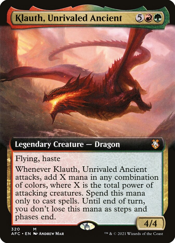 Klauth, Unrivaled Ancient (Extended Art) :: AFC