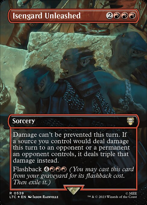 LTC: Isengard Unleashed (Borderless) (Surge Foil)